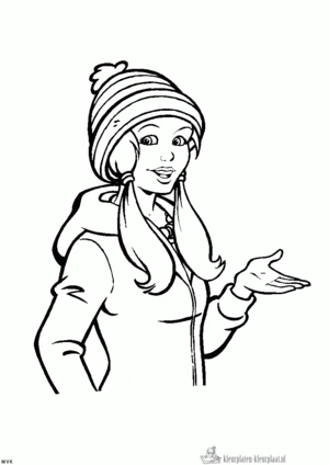 Amika 5 kleurplaat om te printen en kleuren