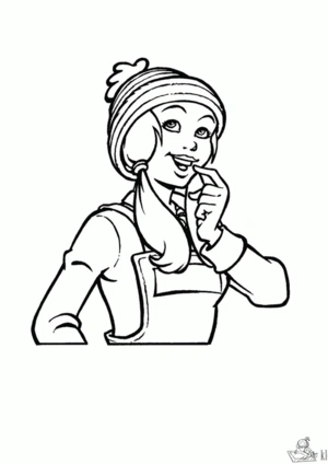 Amika 6 kleurplaat om te printen en kleuren