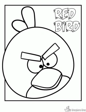 Angry birds 11 kleurplaat om te printen en kleuren
