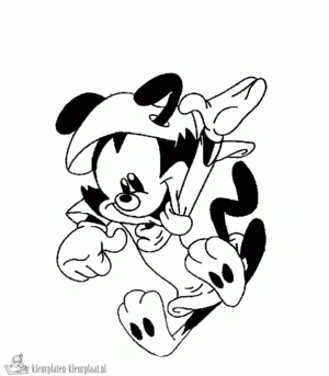Animaniacs 1 kleurplaat om te printen en kleuren