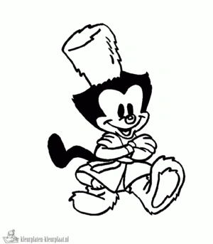Animaniacs 10 kleurplaat om te printen en kleuren