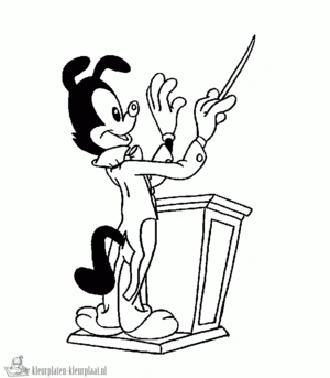 Animaniacs 11 kleurplaat om te printen en kleuren