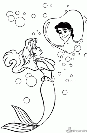 Ariel 17 kleurplaat om te printen en kleuren