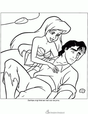 Ariel 43 kleurplaat om te printen en kleuren