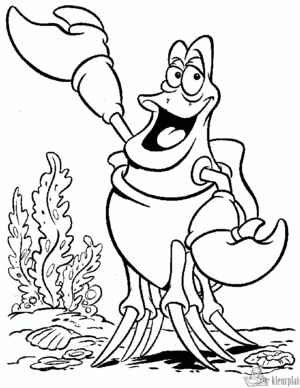 Ariel 60 kleurplaat om te printen en kleuren