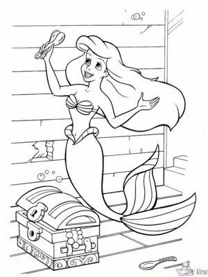 Ariel 71 kleurplaat om te printen en kleuren