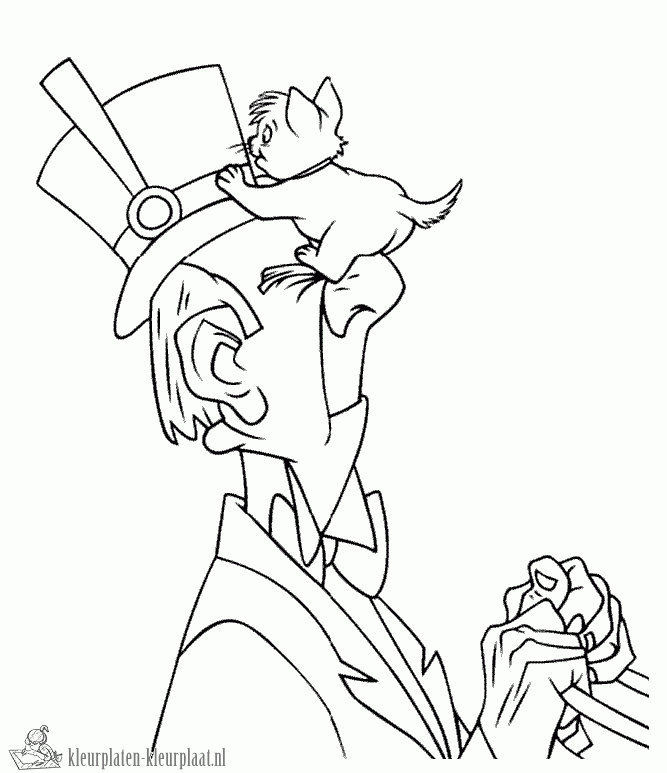 Aristocats 20 kleurplaat