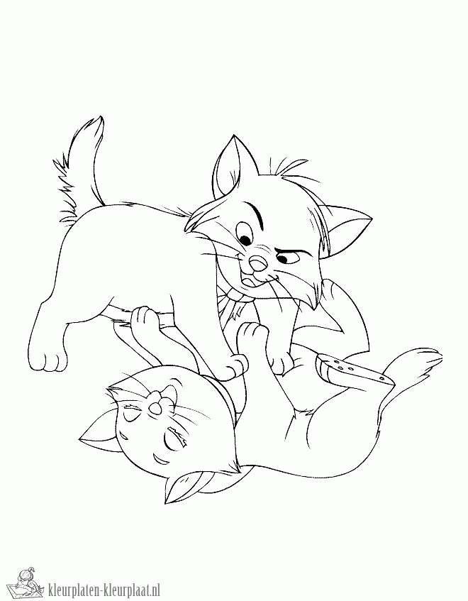 Aristocats 22 kleurplaat