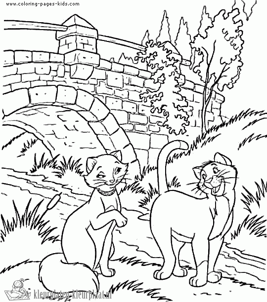 Aristocats 27 kleurplaat