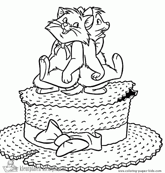 Aristocats 30 kleurplaat