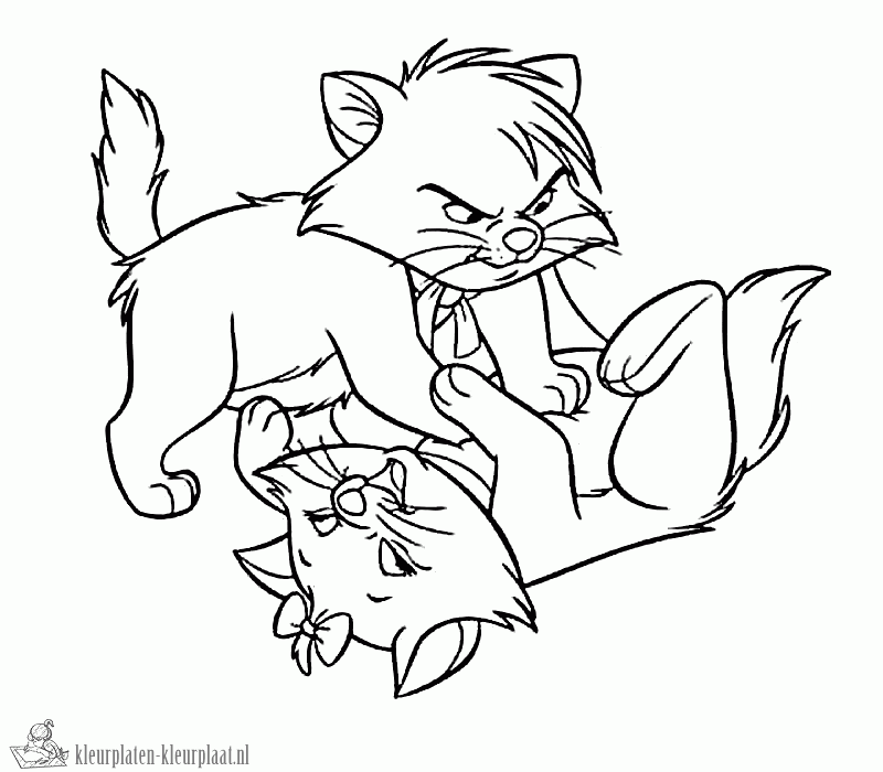 Aristocats 32 kleurplaat