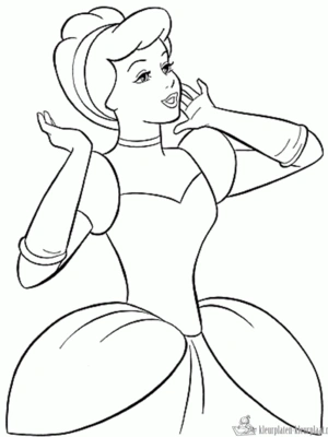 Assepoester 17 kleurplaat om te printen en kleuren