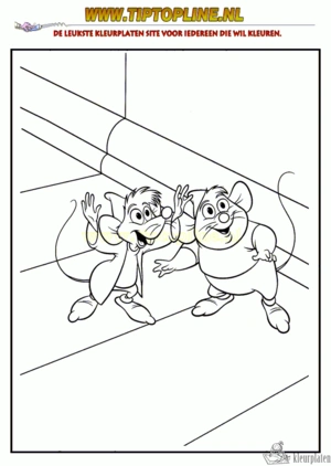 Assepoester 27 kleurplaat om te printen en kleuren