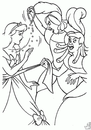 Assepoester 32 kleurplaat om te printen en kleuren