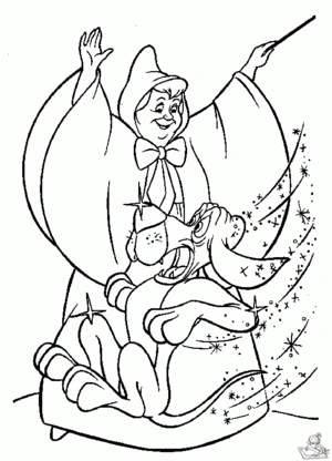 Assepoester 42 kleurplaat om te printen en kleuren