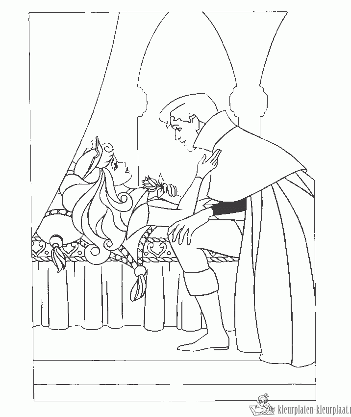 Assepoester 43 kleurplaat