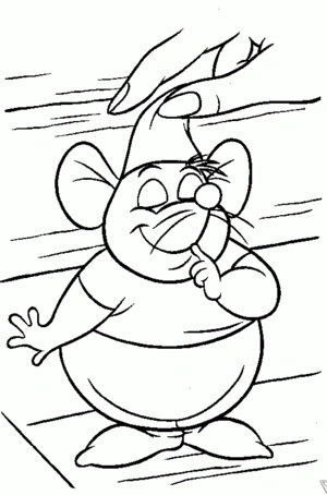 Assepoester 44 kleurplaat om te printen en kleuren