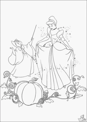 Assepoester 48 kleurplaat om te printen en kleuren