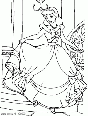 Assepoester 50 kleurplaat om te printen en kleuren