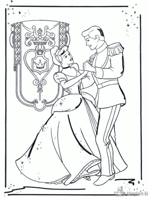 Assepoester 55 kleurplaat om te printen en kleuren