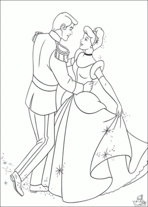 Assepoester 6 kleurplaat om te printen en kleuren