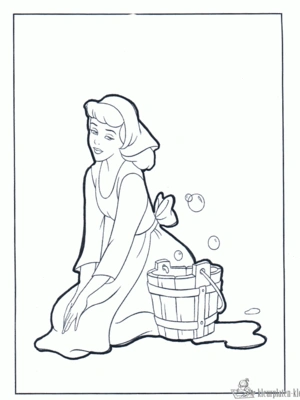 Assepoester 60 kleurplaat om te printen en kleuren