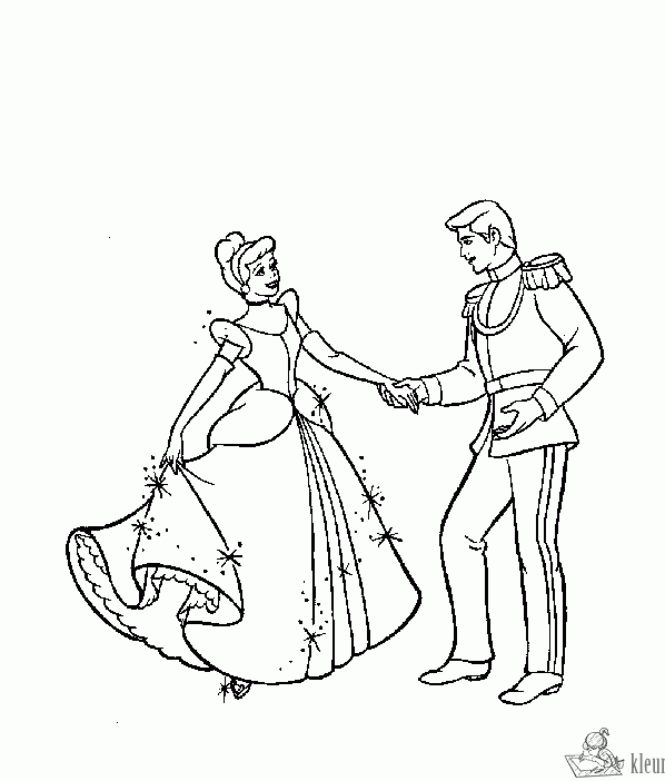 Assepoester 63 kleurplaat