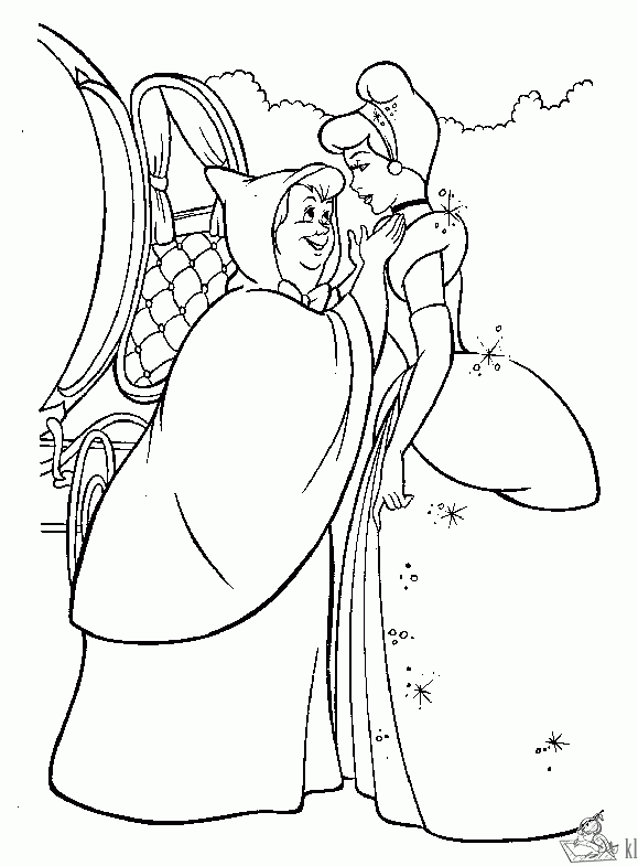 Assepoester 66 kleurplaat
