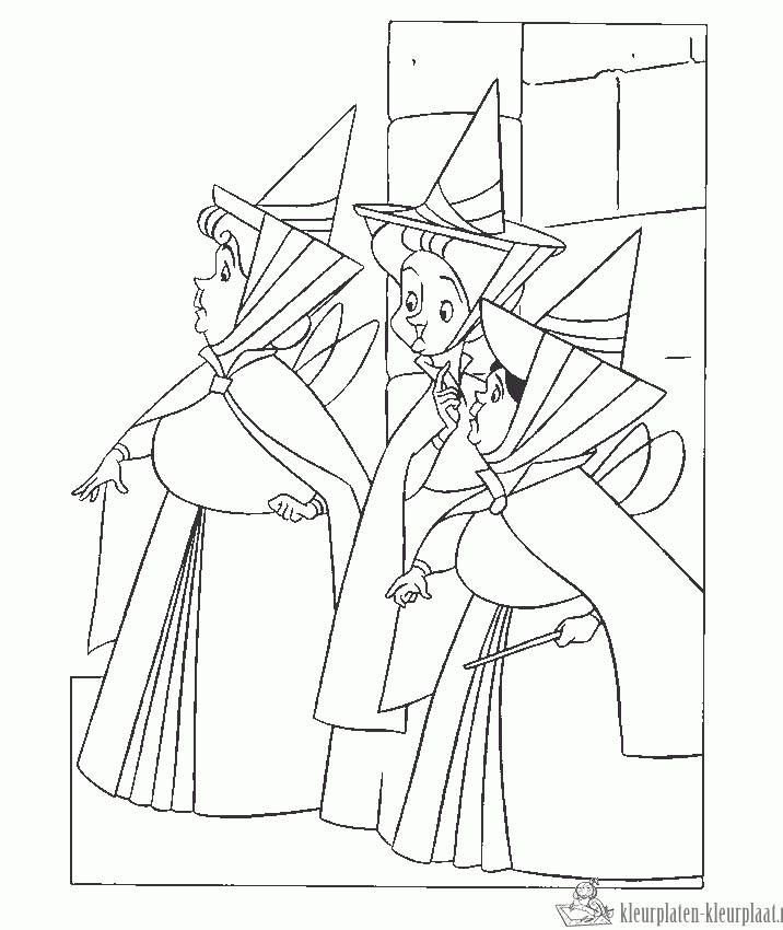 Assepoester 67 kleurplaat