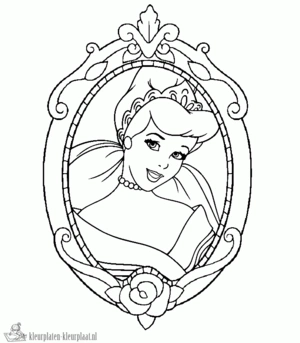 Assepoester 84 kleurplaat om te printen en kleuren