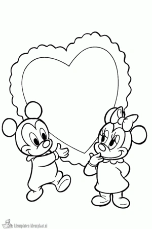 Baby 4 kleurplaat om te printen en kleuren