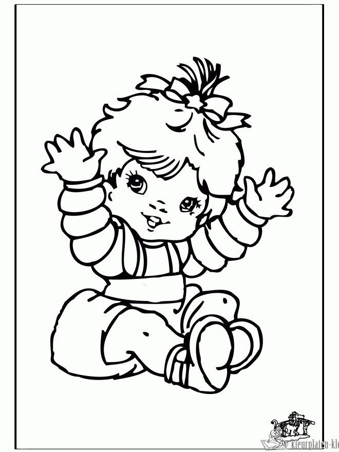 Baby 53 kleurplaat
