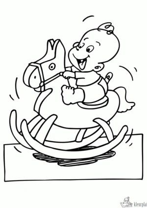 Baby 70 kleurplaat om te printen en kleuren