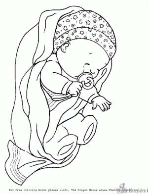 Baby 79 kleurplaat om te printen en kleuren