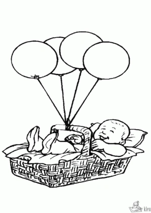 Baby 82 kleurplaat om te printen en kleuren