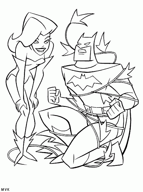 Batman 77 kleurplaat