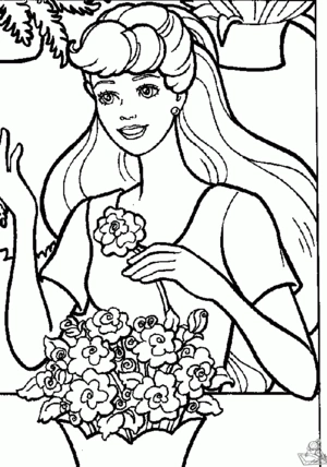 Bloemen 15 kleurplaat om te printen en kleuren