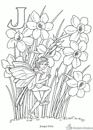 Bloemen 67 kleurplaat om te printen en kleuren