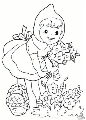 Bloemen 78 kleurplaat om te printen en kleuren