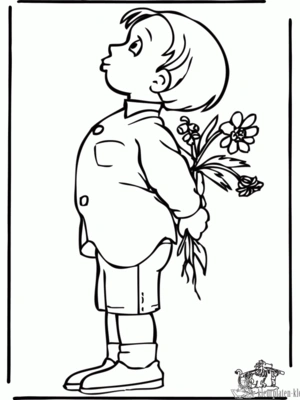 Bloemen 82 kleurplaat om te printen en kleuren