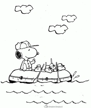 Boot 4 kleurplaat om te printen en kleuren