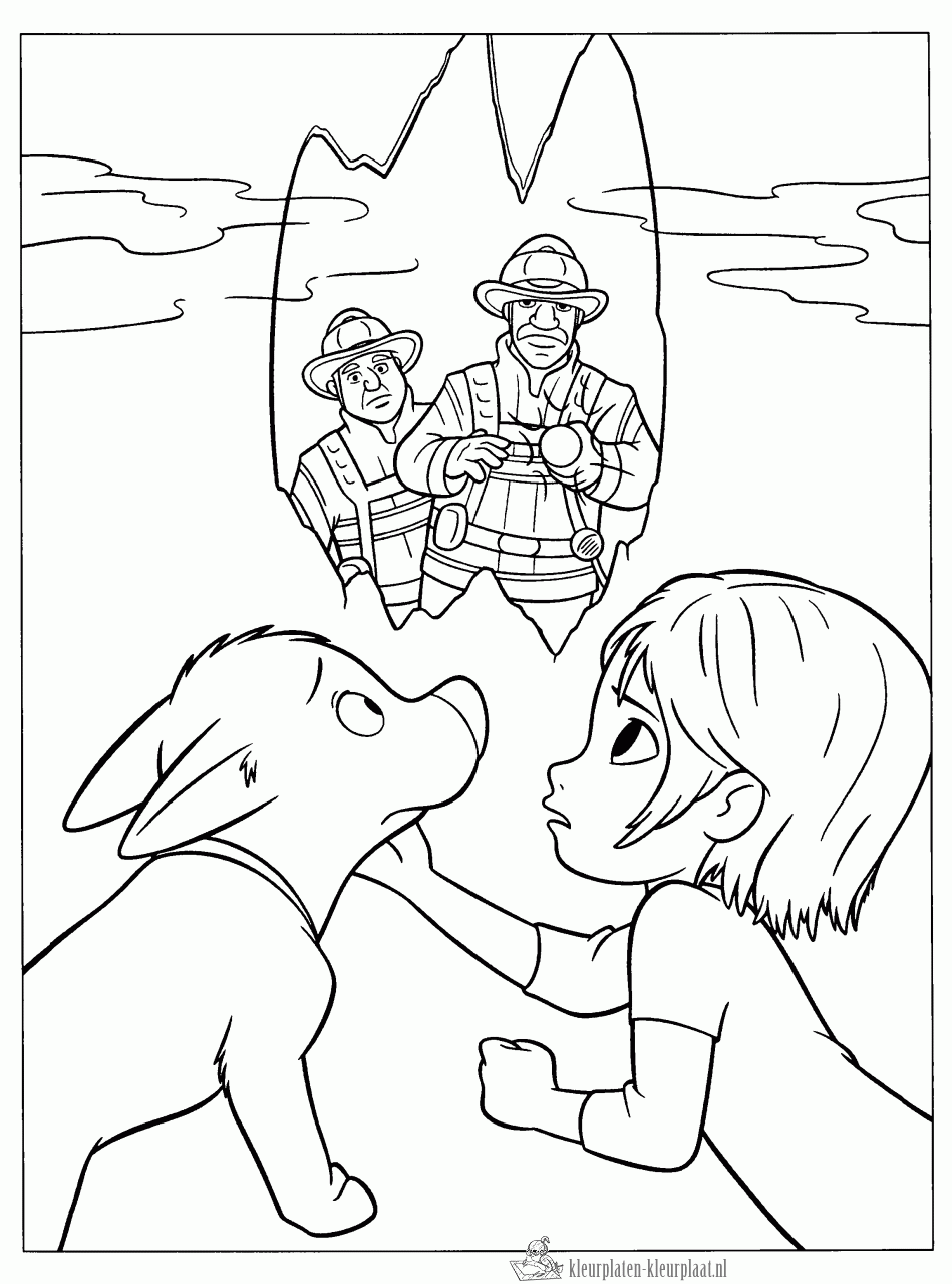 Brandweer 26 kleurplaat