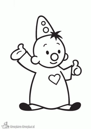 Bumba 3 kleurplaat om te printen en kleuren