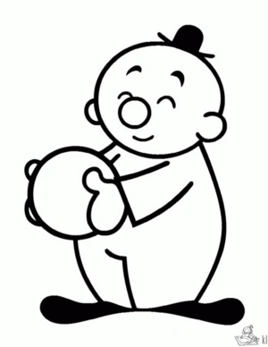 Bumba 34 kleurplaat om te printen en kleuren