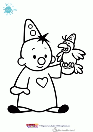 Bumba 51 kleurplaat om te printen en kleuren