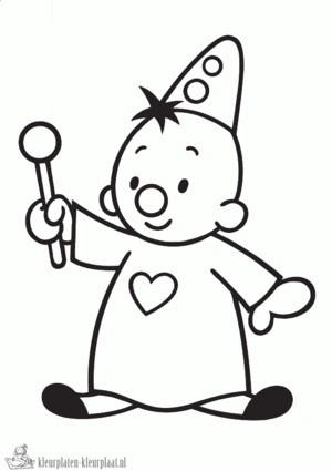 Bumba 8 kleurplaat om te printen en kleuren