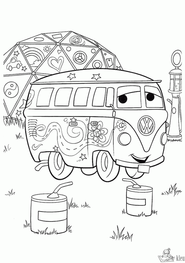 Cars 29 kleurplaat