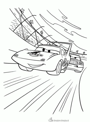 Cars 62 kleurplaat om te printen en kleuren