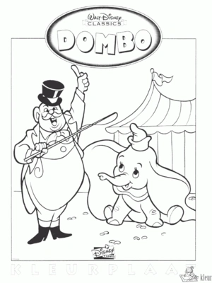 Circus 12 kleurplaat om te printen en kleuren