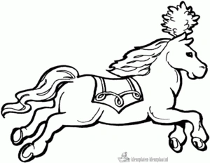 Circus 3 kleurplaat om te printen en kleuren